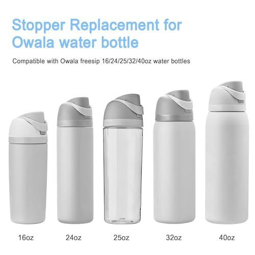 Silicone Replacement Stoppers for Owala Water Bottles - 4 Pack