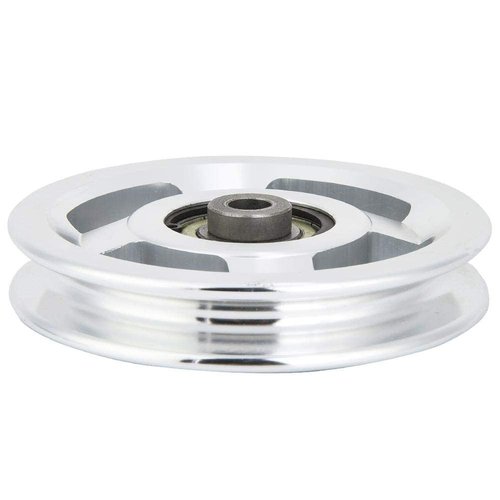 Alomejor Aluminum Alloy Bearing Pulley Wheel for Gym Equipment, Universal Fitness Accessory, 90mm and 115mm