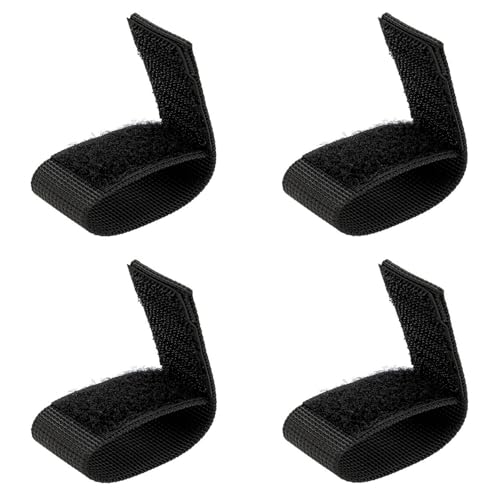 1 Inch Duty Belt Keepers - 4 Pack Hook & Loop Closure