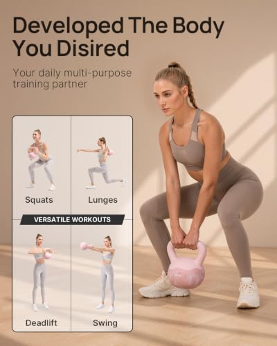 YOTTOY Soft Kettlebell, Safe Strength Training Kettle bell for Home