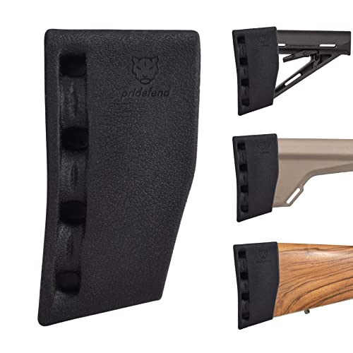 Pridfend Medium Latex Rubber Recoil Pad for Rifle & Shotgun - Easy Slip-On Comfort