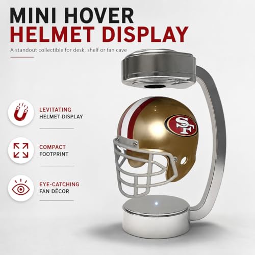 NFL Mini Hover Helmet - San Francisco 49ers - 5.5" Replica
