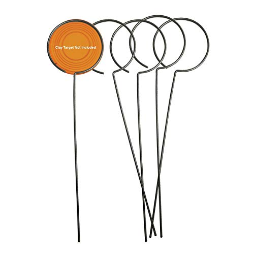 Wire Clay Target Holders for Shooting Practice - 10-Inch, 5-Pack