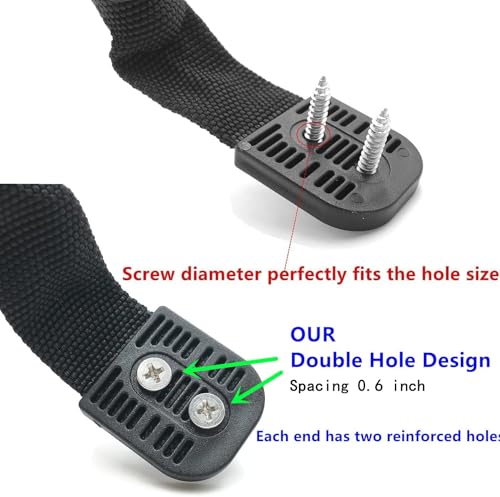 Kayak Replacement Handles - Double Hole Carry Handles (2 Pack)