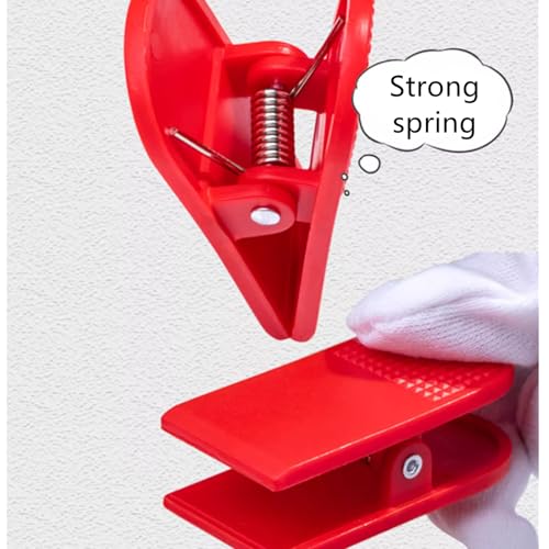 Treadmill Safety Switch Clips - 4 Pack, Red & Black