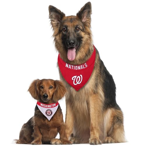 MLB Washington Nationals Reversible Pet Bandana - Small/Medium