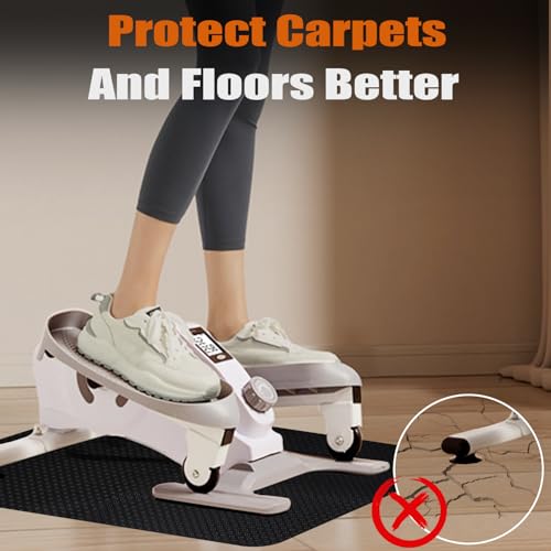 Non-Slip Elliptical & Stepper Mat - 23.6" x 17" - Double-Sided