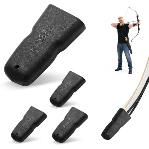 Recurve Bow Tip Protector 2-Pack - Soft Silicone Limb Guard