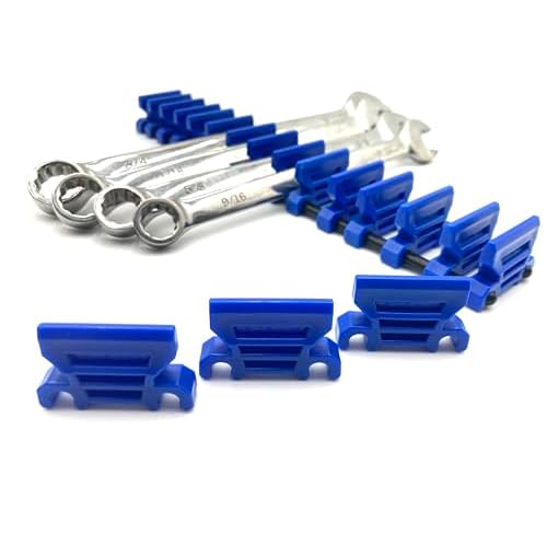Professional 42 Wrench Organizer Set - Blue