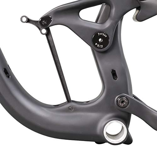 ICAN P9 Dual Suspension Carbon Mountain Bike Frame - Medium