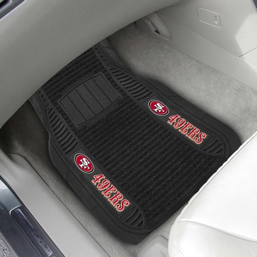 Kansas City Chiefs Utility Floor Mats - 14"x17" - Black