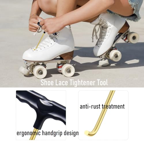 Shoe Lace Tightener Tool - Stainless Steel for Sports Shoes