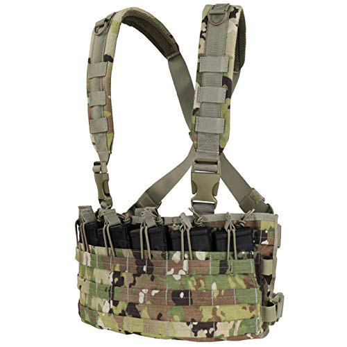 Rapid Assault Chest Rig - Scorpion OCP with MOLLE Webbing