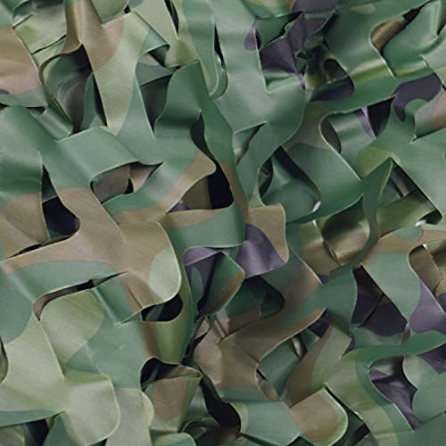 Camo Netting Camouflage Net - 5ft x 6.56ft Woodland Sunshade