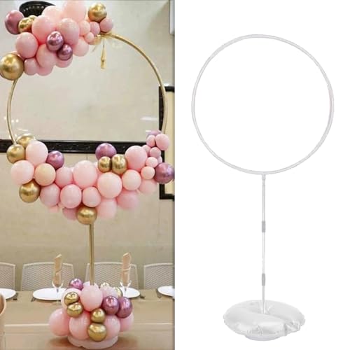 4 Pack Water Weights for Balloon Arch & Column Stands - Large Capacity, Quick Fill, Foldable - BUQ