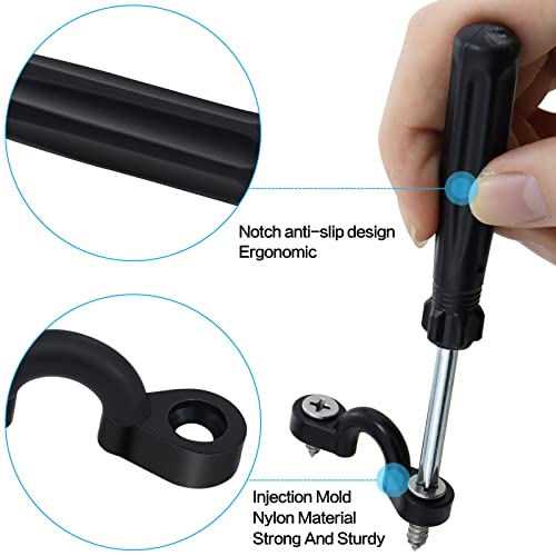 Nylon Kayak Pad Eye Deck Loops with Stainless Steel Screws
