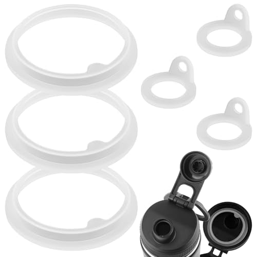 Silicone Gasket Replacement O-Rings for TAKEYA Actives Water Bottles - 6 Pack