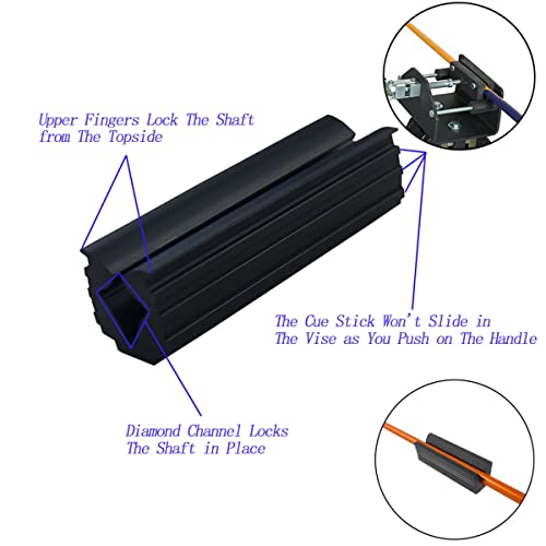 Golf Club Grip Replacement Tool - Rubber Vise Clamp