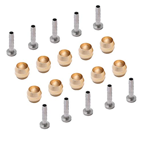 Bicycle Brake Olive and Brass Connecting Insert Kit - Shimano BH90