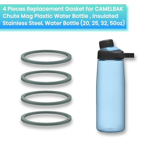 Replacement Silicone Gasket Seals for Magnetic Spout Lid - 4 Pack