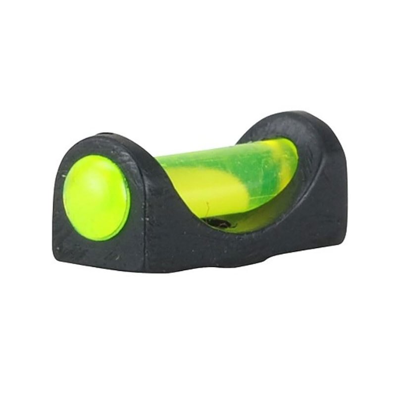 TRUGLO Bright Low-Profile All Metal Construction Fat Bead Front Fiber Optic Gun Sight, 6-48 - Green