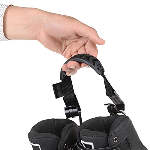 Durable Skate Boots Carrier - 2pcs 35x2.5cm with Hooks