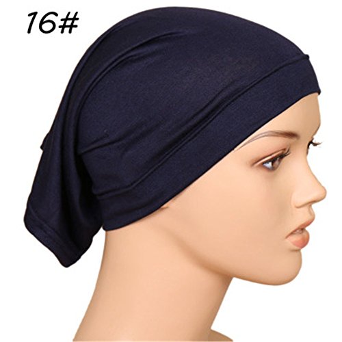 Women Under Scarf Cap Hijab Bonnet Neck Cover Muslim Headwear - TanQiang