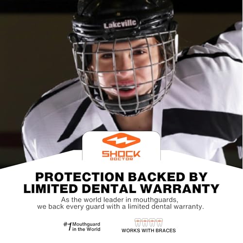 Custom Fit Mouth Guard for Football, Boxing, Hockey & MMA - Youth & Adult