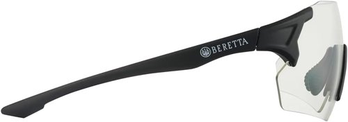 Beretta Challenge EVO Shooting Glasses - Unisex Protective Plastic Frame for Eye Safety