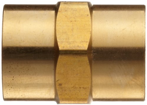 Brass Coupling Pipe Fitting - 1/8" x 1/8" Female NPT
