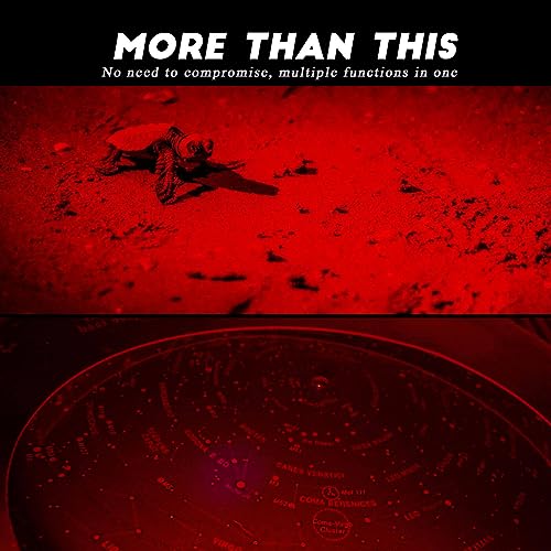 Upgraded Red Flashlight Combo, Bright White &High/Low Power Red Light Options with Memory, Zoom Lens, Rechargeable Battery, Small Portable LED Torch for Aviation, Astronomy, Night Vision