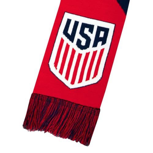 U.S. Soccer Federation Scarf - Unisex Adult - White One Size