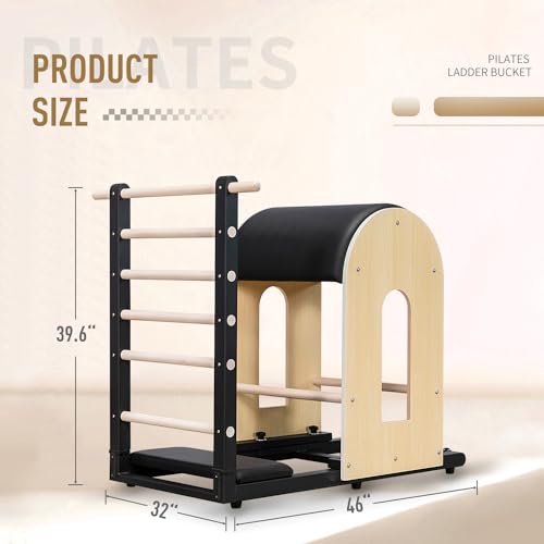 Ladder Barrel Pilates Equipment - Home Gym Strength & Flexibility