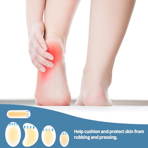 40 PCS Hydrocolloid Blister Bandages - Water Resistant Protection