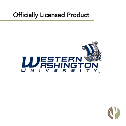 Western Washington Vikings Sticker Decal - 8.5 x 11 Inches Vinyl Sports Fan Gift