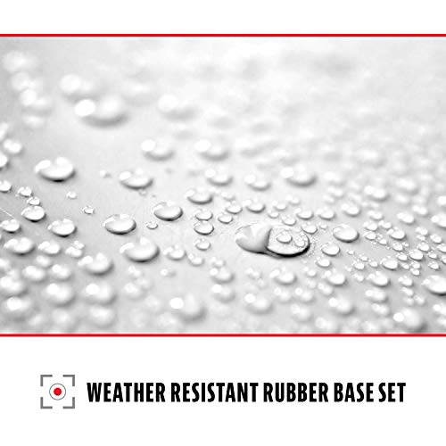 Rubber Baseball & Softball Home Plate - 17" x 17" - Weather-Resistant