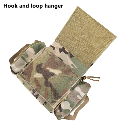 SABADO CP Quick Deploy IFAK Pouch with Med Roll Carrier – Hypalon Handle, 2-Piece