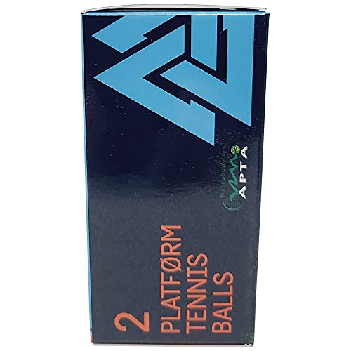Viking Extra Duty Platform Tennis Balls 2-Pack - Yellow, APTA Approved