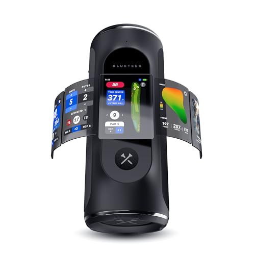 Golf GPS Speaker with Touchscreen Display - 42,000+ Courses
