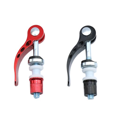 Bike Seat Clamp Quick Release Bolts - 2 Pack, M6 x 65 mm