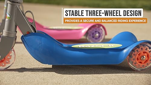 Razor Jr. Pink Folding Kiddie Kick Scooter - Frustration-Free Packaging