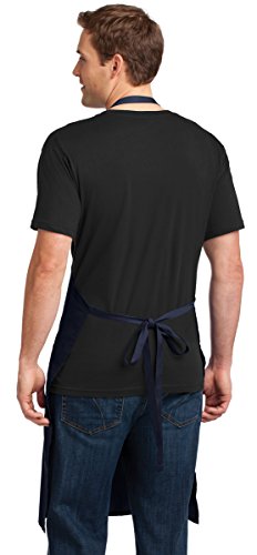 Auburn University Apron - Adjustable Neck, 3 Pockets, Navy