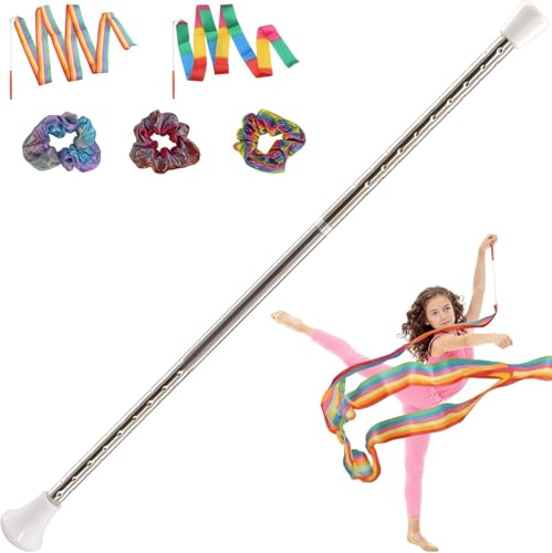 Stainless Steel Twirling Baton for Kids - 21-inch - White