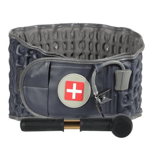 Blue Decompression Back Belt with Lumbar Support for Pain Relief, 29-49 in Waist – One Size