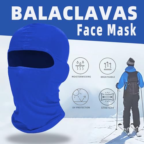 4 Pack Balaclava Ski Face Mask & Cooling Neck Gaiter - Multicoloured