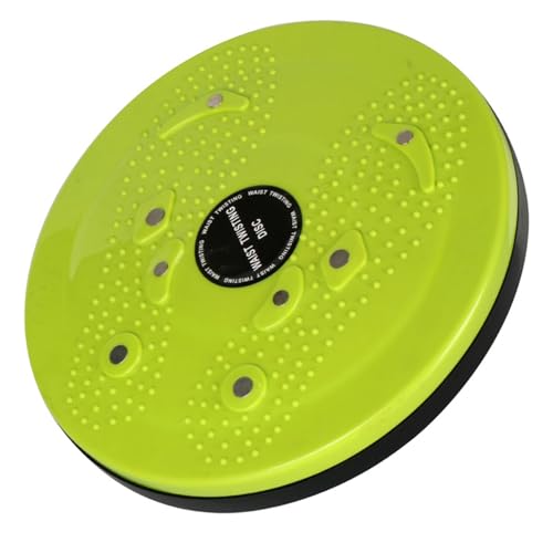 Waist Twisting Disc with 8 Magnets - 9.8 Inch Balance Board, Green