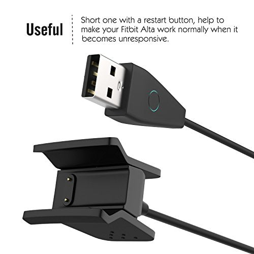 Replacement Charging Cable for Fitbit Alta HR - 1.8 FT