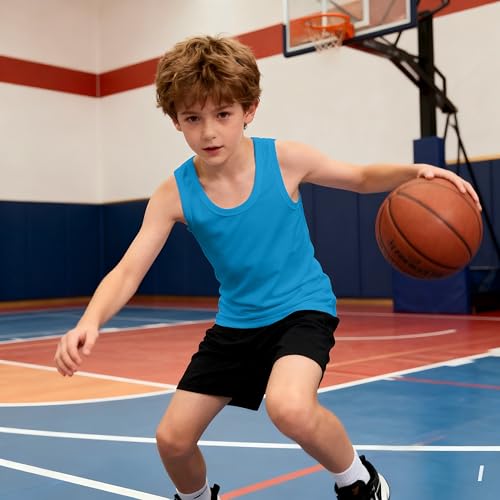 Cotton Sleeveless Tank Top for Kids - 2-3T Blue