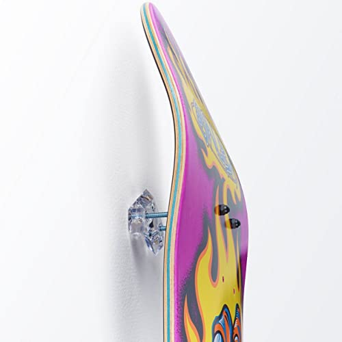 Skateboard Wall Mount – Clear Acrylic Display Rack for Decks