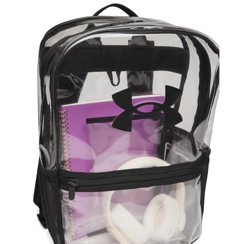 Clear Backpack with Adjustable Straps - 24L Capacity
